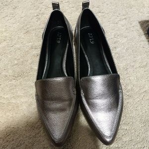 Apt. 9 Silver Women Flat Shoes